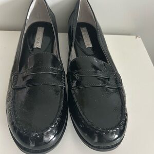 Banana Republic Shiny Black Loafers